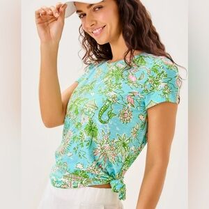 Lilly Pulitzer Etta scoop neck size large. New in package